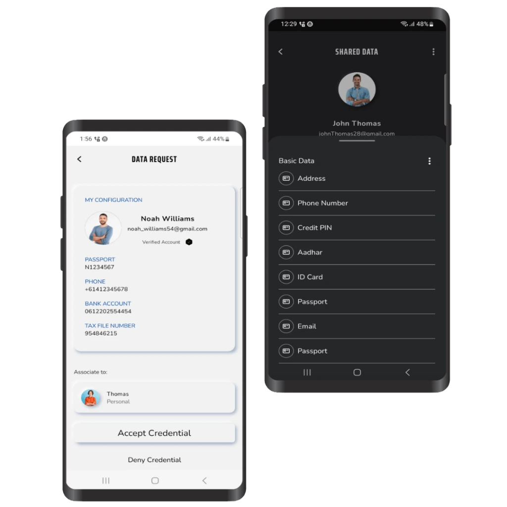 Equs User's Profile Screen