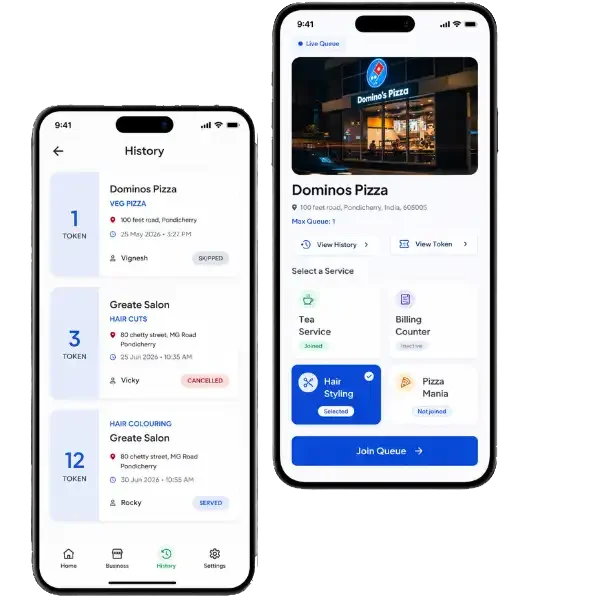QZY App History and Business Details for User